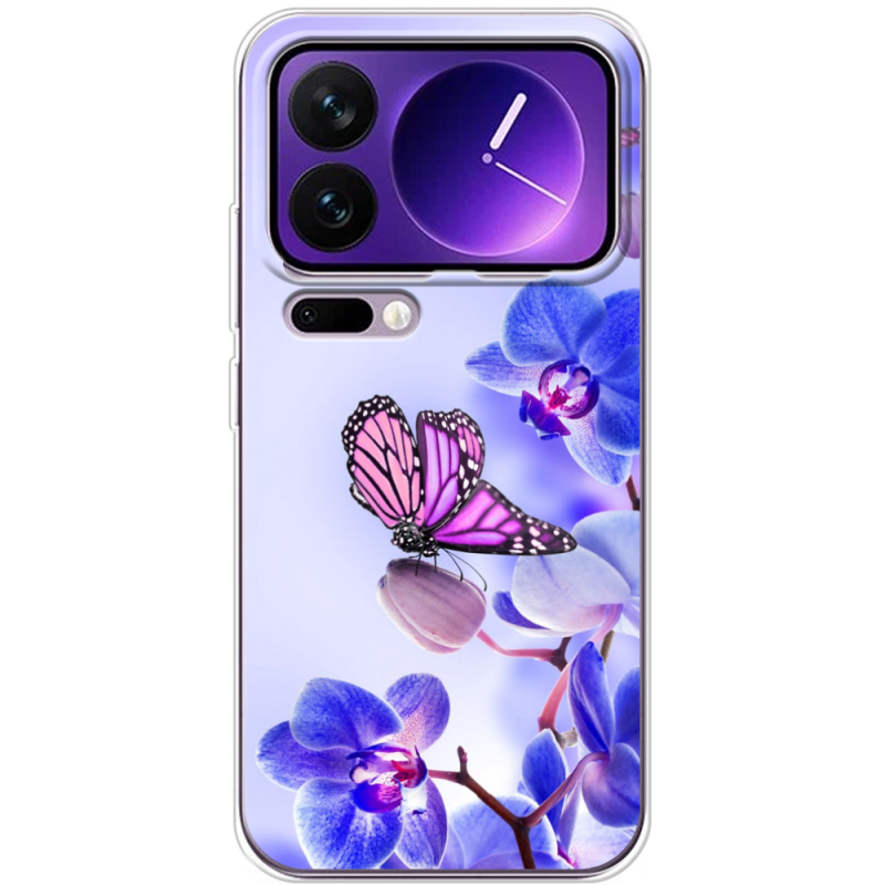 Чохол BoxFace Xiaomi 17 Pro Max Orchids and Butterflies
