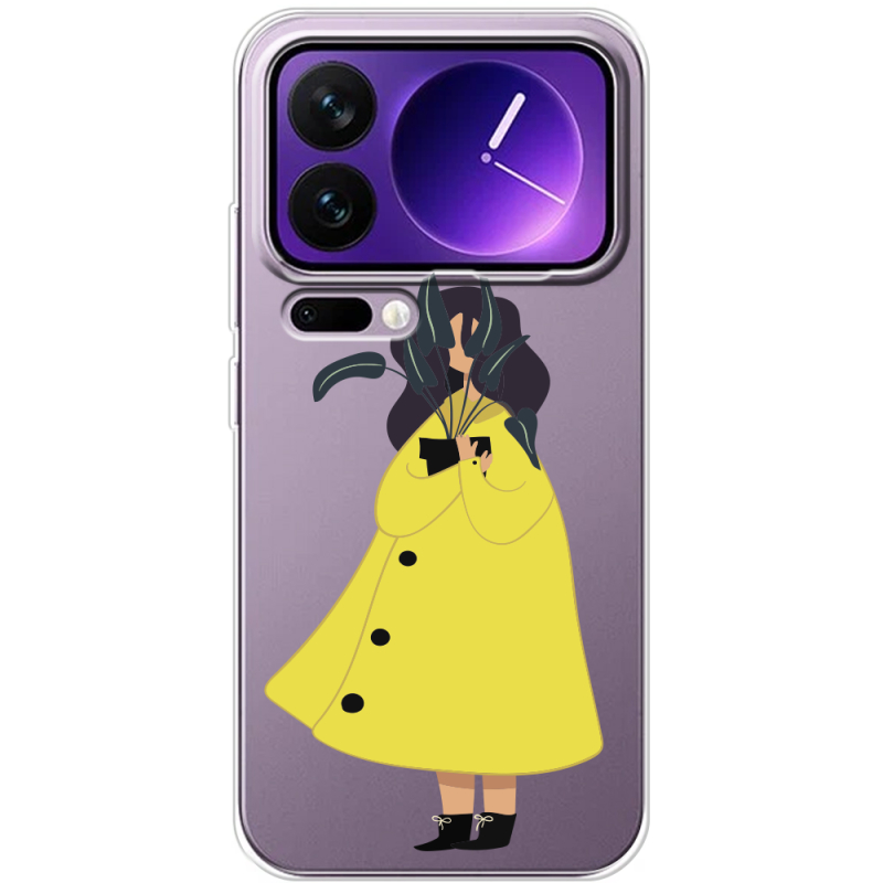 Прозорий чохол BoxFace Xiaomi 17 Pro Max Just a Girl