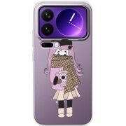 Прозорий чохол BoxFace Xiaomi 17 Pro Max Winter Morning Girl