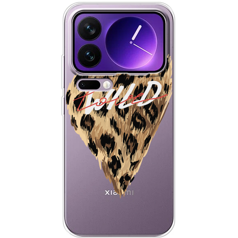 Прозорий чохол BoxFace Xiaomi 17 Pro Max Wild Love