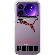 Прозорий чохол BoxFace Xiaomi 17 Pro Max Wild Cat