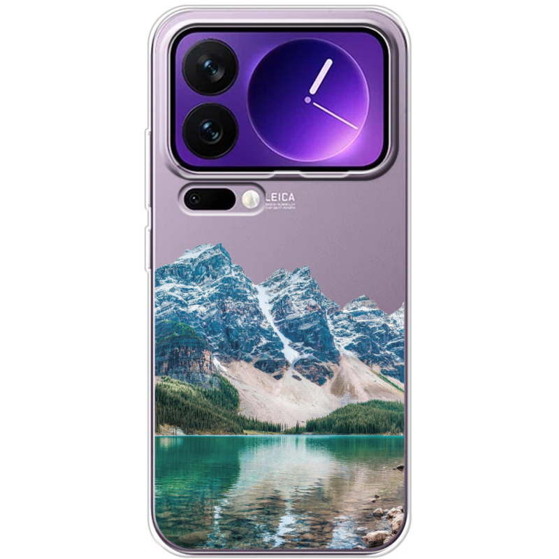 Прозорий чохол BoxFace Xiaomi 17 Pro Max Blue Mountain