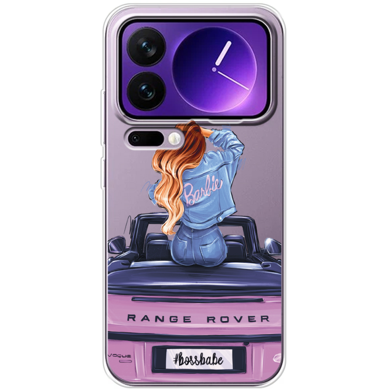 Прозорий чохол BoxFace Xiaomi 17 Pro Max Boss Babe