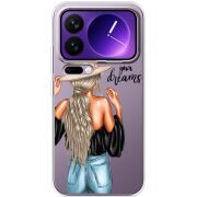 Прозорий чохол BoxFace Xiaomi 17 Pro Max Follow Your Dreams