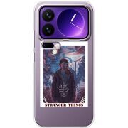 Прозорий чохол BoxFace Xiaomi 17 Pro Max Stranger Things