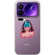 Прозорий чохол BoxFace Xiaomi 17 Pro Max Selena Gomez