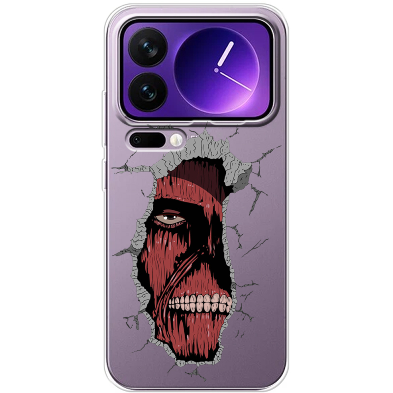 Прозорий чохол BoxFace Xiaomi 17 Pro Max Нападение Титана