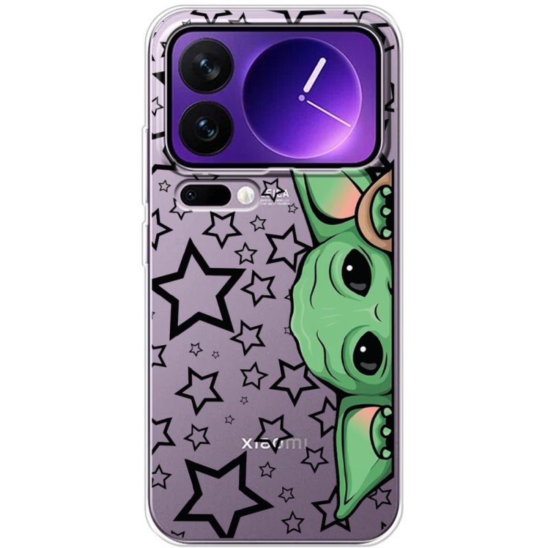 Прозорий чохол BoxFace Xiaomi 17 Pro Max Baby Yoda