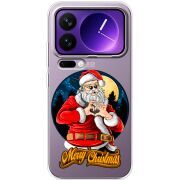 Прозорий чохол BoxFace Xiaomi 17 Pro Max Cool Santa