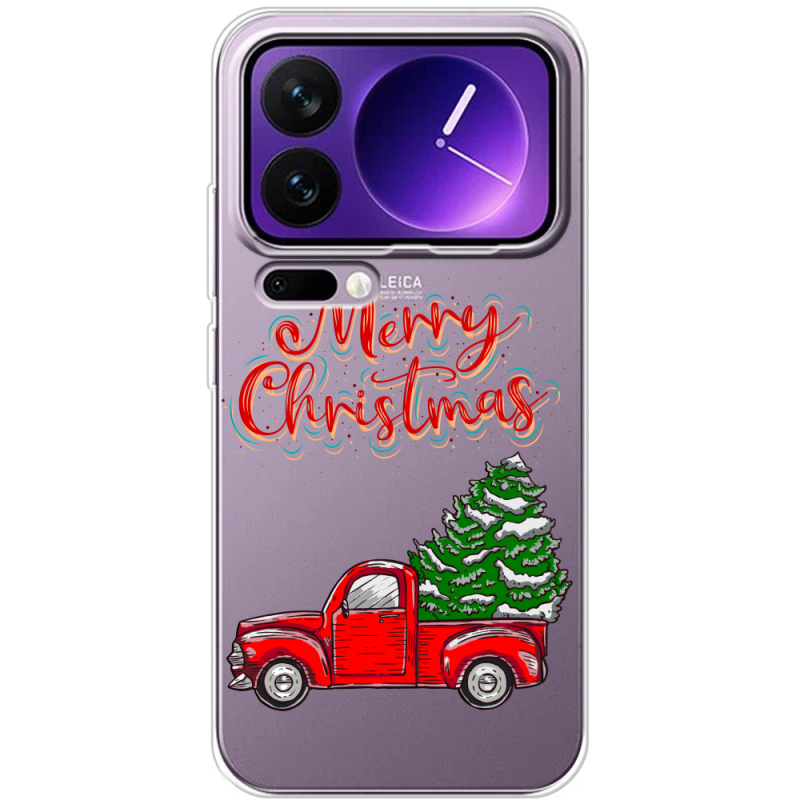 Прозорий чохол BoxFace Xiaomi 17 Pro Max Holiday Car