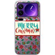 Прозорий чохол BoxFace Xiaomi 17 Pro Max Vintage Christmas Pattern