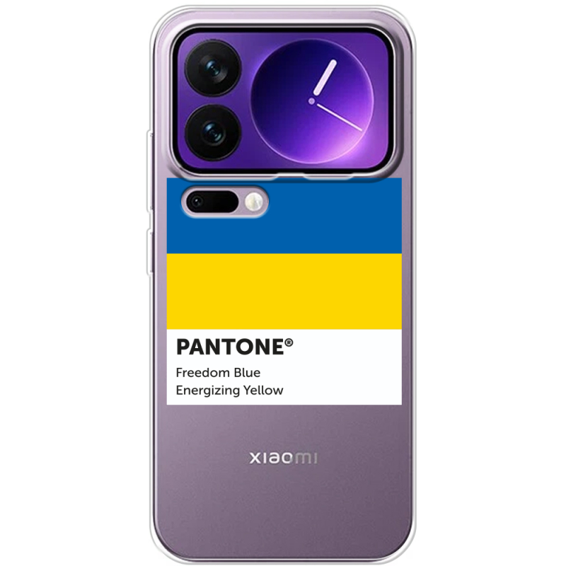 Прозорий чохол BoxFace Xiaomi 17 Pro Max Pantone вільний синій