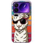 Прозорий чохол BoxFace Xiaomi 17 Pro Max Стильна Лама