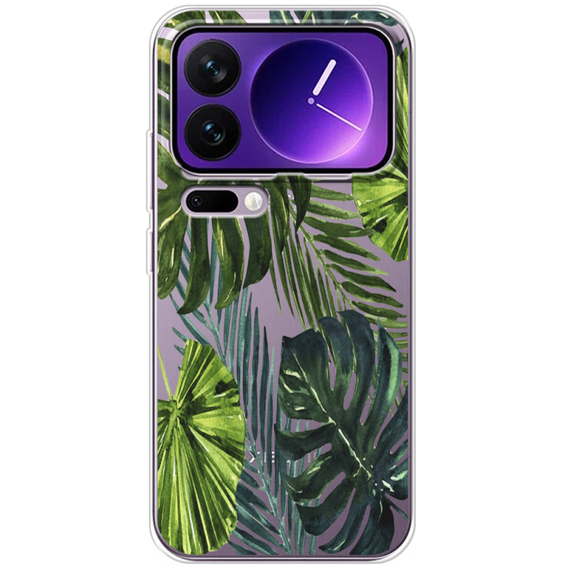 Прозорий чохол BoxFace Xiaomi 17 Pro Max Palm Tree