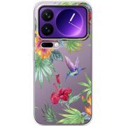 Прозорий чохол BoxFace Xiaomi 17 Pro Max Tropical