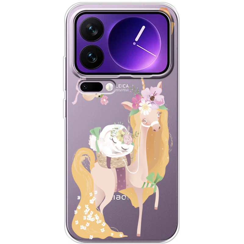 Прозорий чохол BoxFace Xiaomi 17 Pro Max Uni Blonde