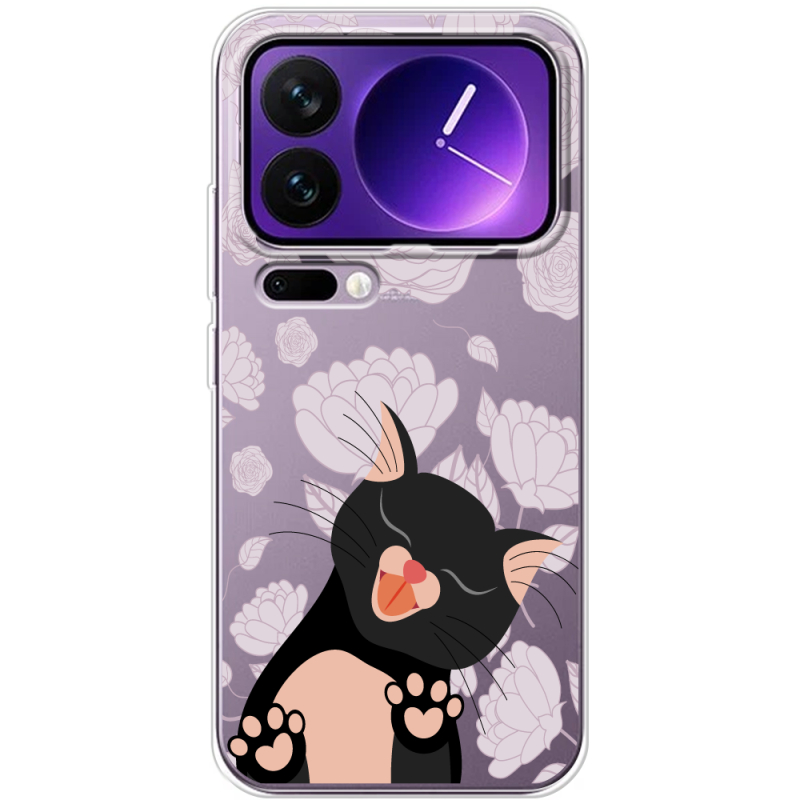 Прозорий чохол BoxFace Xiaomi 17 Pro Max Meow