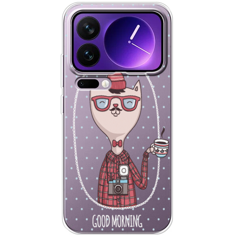 Прозорий чохол BoxFace Xiaomi 17 Pro Max Good Morning