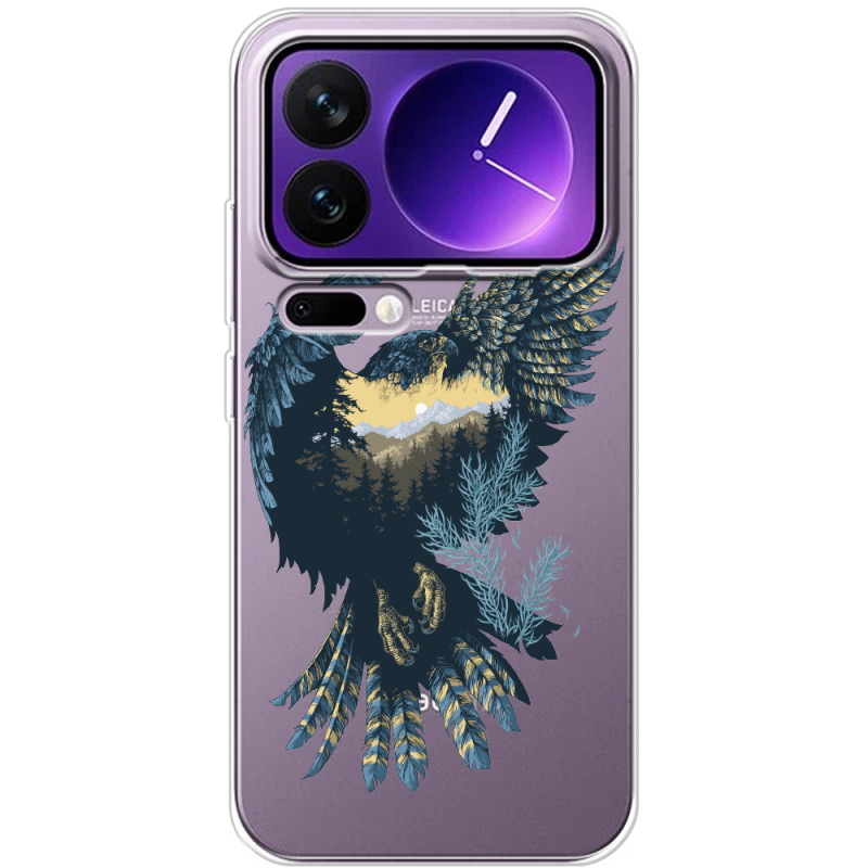 Прозорий чохол BoxFace Xiaomi 17 Pro Max Eagle