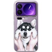 Прозорий чохол BoxFace Xiaomi 17 Pro Max Husky