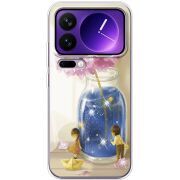 Чохол зі стразами Xiaomi 17 Pro Max Little Boy and Girl