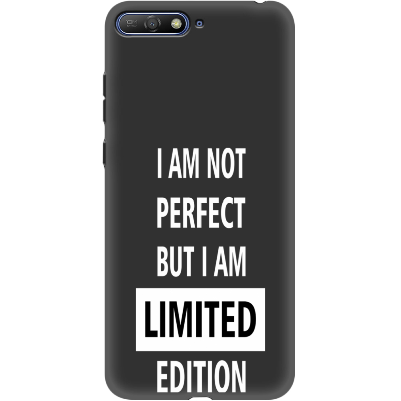 Черный чехол Uprint Huawei Y6 2018 Limited Edition