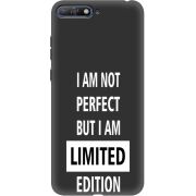 Черный чехол Uprint Huawei Y6 2018 Limited Edition