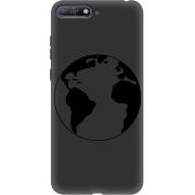 Черный чехол Uprint Huawei Y6 2018 Earth