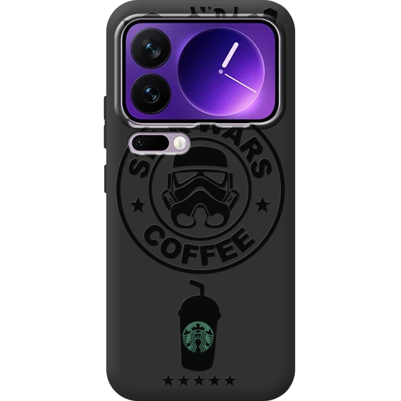 Чорний чохол BoxFace Xiaomi 17 Pro Max Dark Coffee