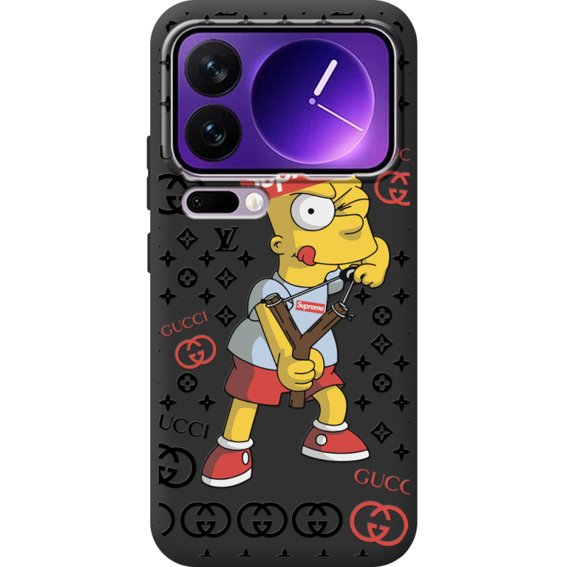 Чорний чохол BoxFace Xiaomi 17 Pro Max Yellow Fun