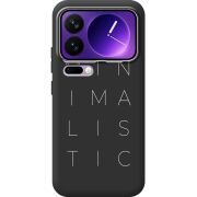 Чорний чохол BoxFace Xiaomi 17 Pro Max Minimalistic