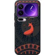 Чорний чохол BoxFace Xiaomi 17 Pro Max Ornament