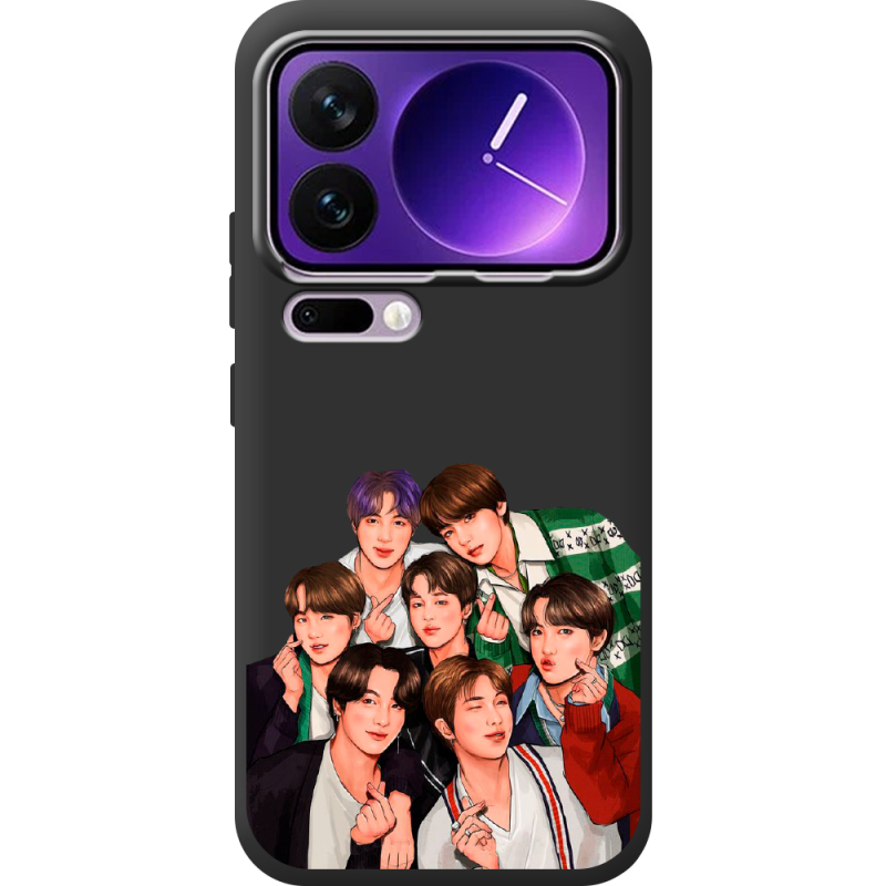 Чорний чохол BoxFace Xiaomi 17 Pro Max BTS