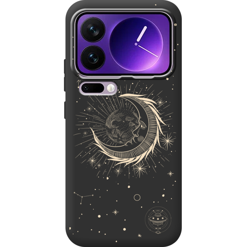 Чорний чохол BoxFace Xiaomi 17 Pro Max Moon