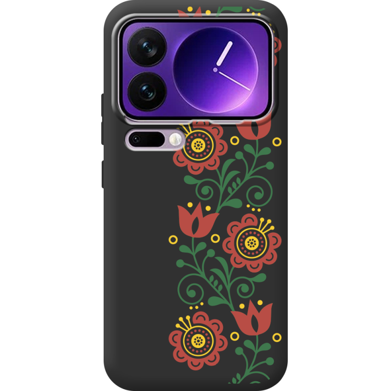 Чорний чохол BoxFace Xiaomi 17 Pro Max Ethno