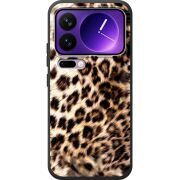Чорний чохол BoxFace Xiaomi 17 Pro Max Леопардовий