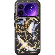 Чорний чохол BoxFace Xiaomi 17 Pro Max Ластівки