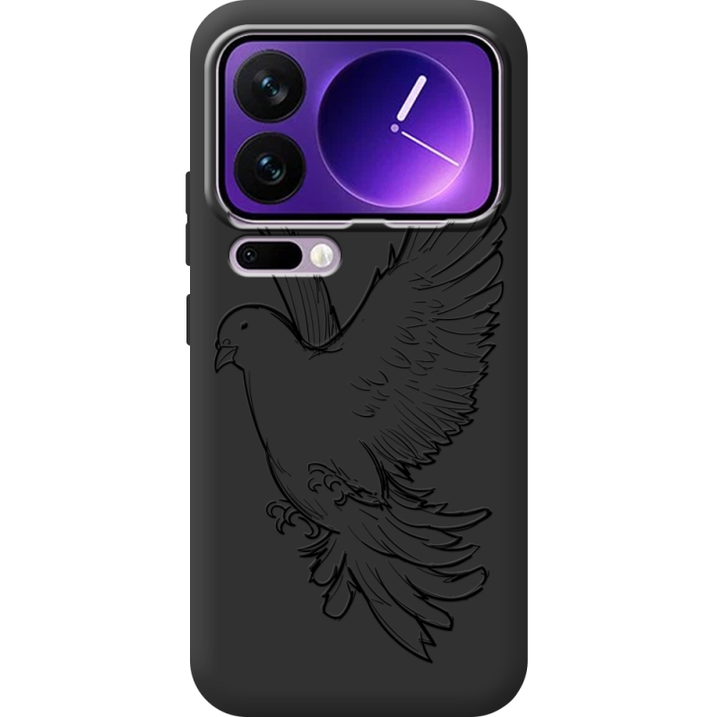 Чорний чохол BoxFace Xiaomi 17 Pro Max Dove