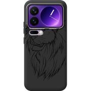 Чорний чохол BoxFace Xiaomi 17 Pro Max Lion