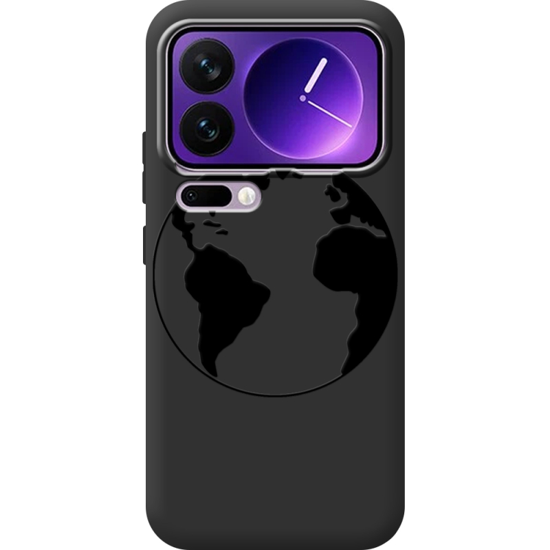 Чорний чохол BoxFace Xiaomi 17 Pro Max Earth