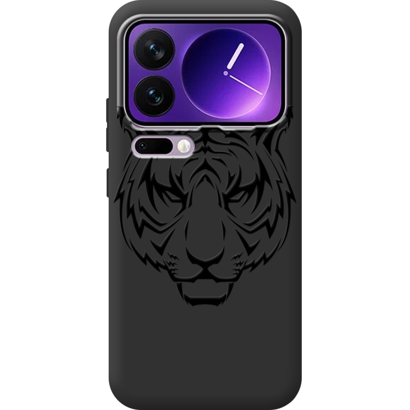 Чорний чохол BoxFace Xiaomi 17 Pro Max Tiger
