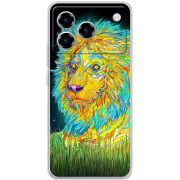 Чохол BoxFace ZTE Blade A76 4G Moonlight Lion