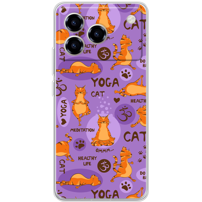 Чохол BoxFace ZTE Blade A76 4G Yoga Cat