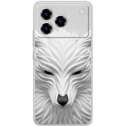 Чохол BoxFace ZTE Blade A76 4G White Wolf