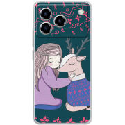 Чохол BoxFace ZTE Blade A76 4G Girl and deer
