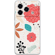Чохол BoxFace ZTE Blade A76 4G Line Flowers