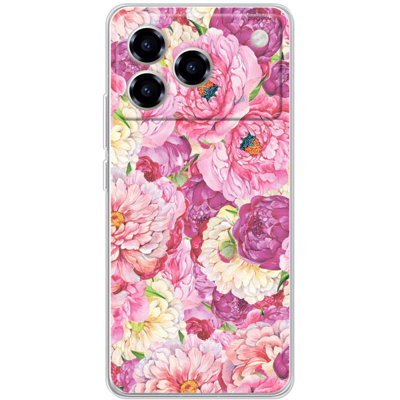 Чохол BoxFace ZTE Blade A76 4G Pink Peonies