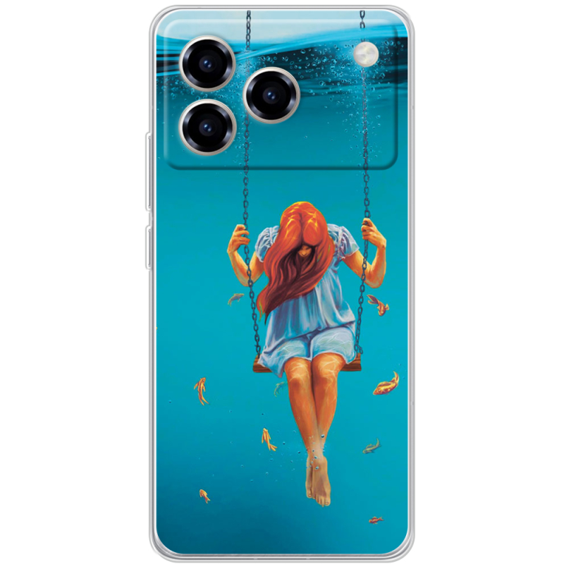 Чохол BoxFace ZTE Blade A76 4G Girl In The Sea