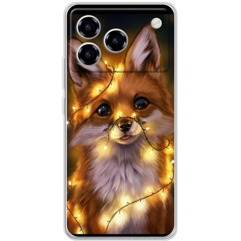 Чохол BoxFace ZTE Blade A76 4G Різдвяна лисичка