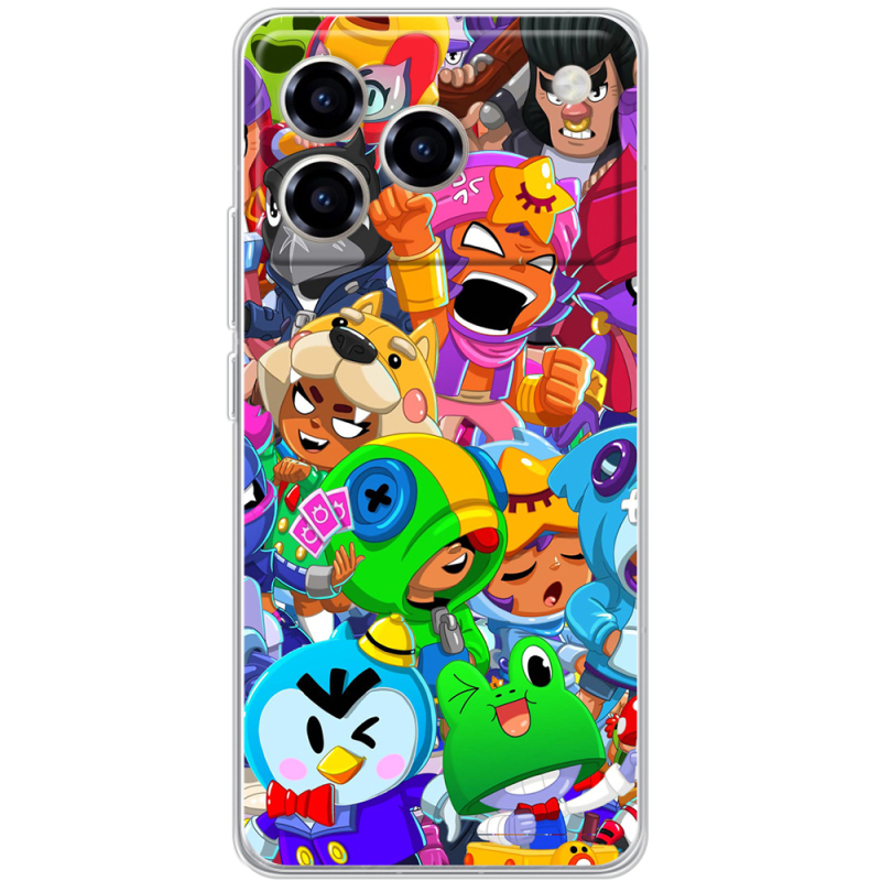 Чохол BoxFace ZTE Blade A76 4G friends brawl stars